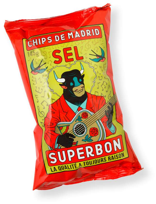 SUPERBON Chips Salt