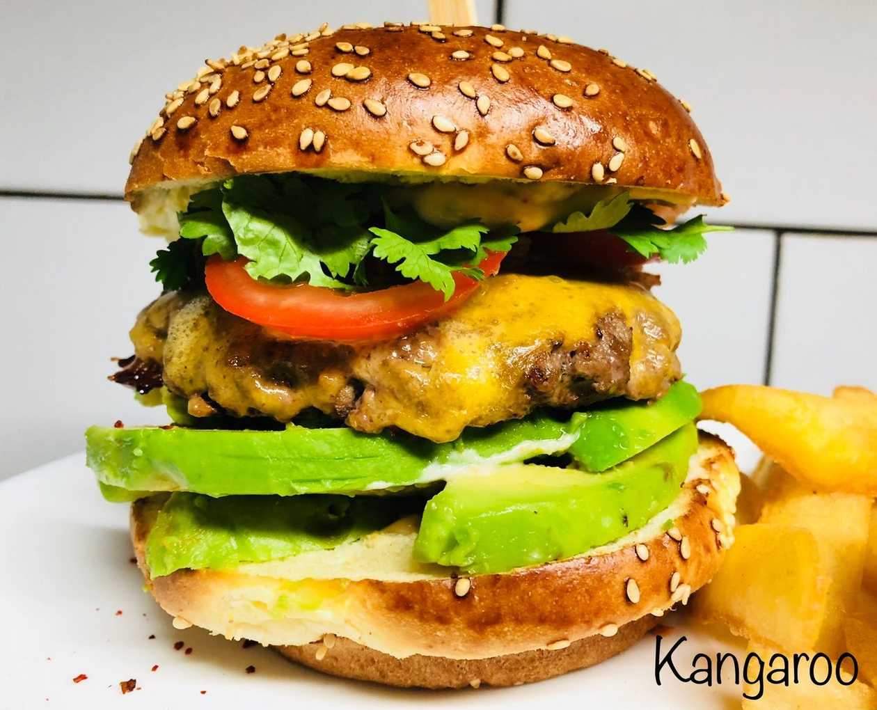 Avokádo Burger MENU