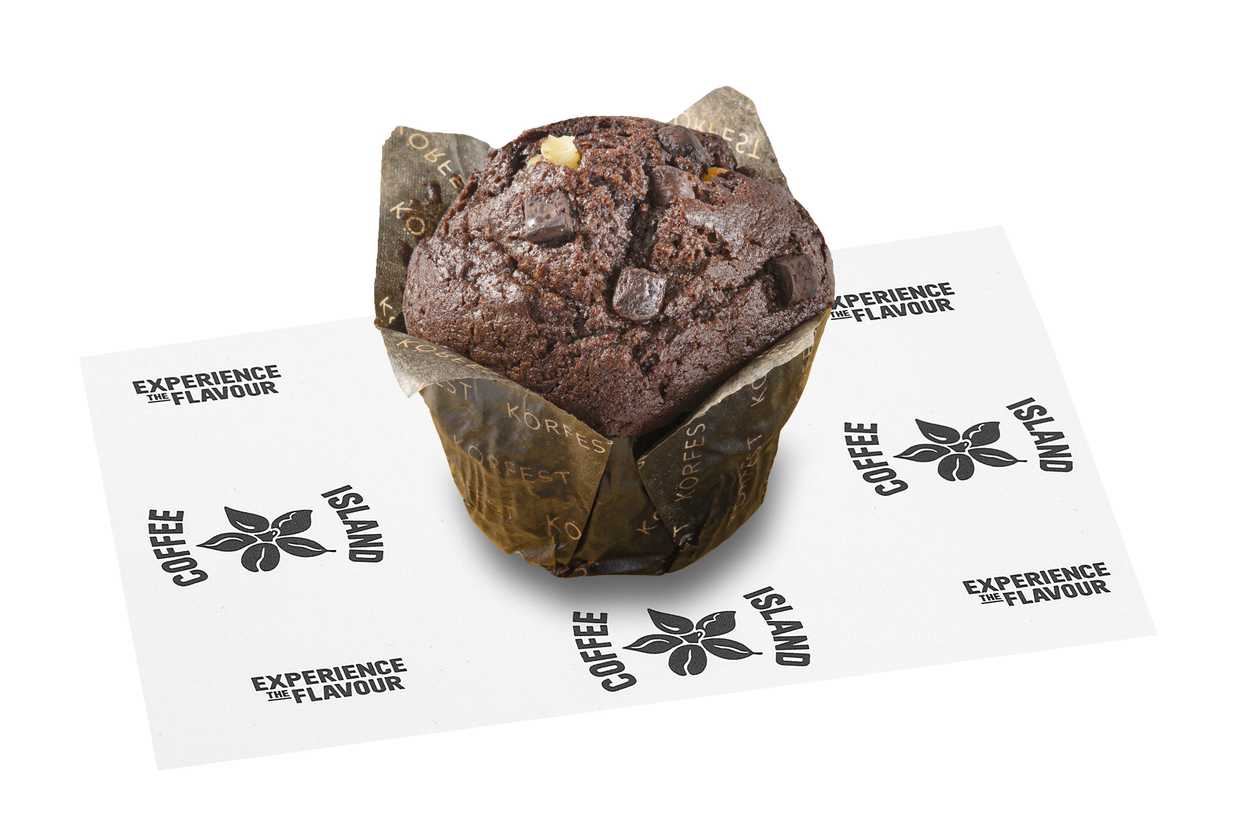 Muffin Double Chocolate and Cream