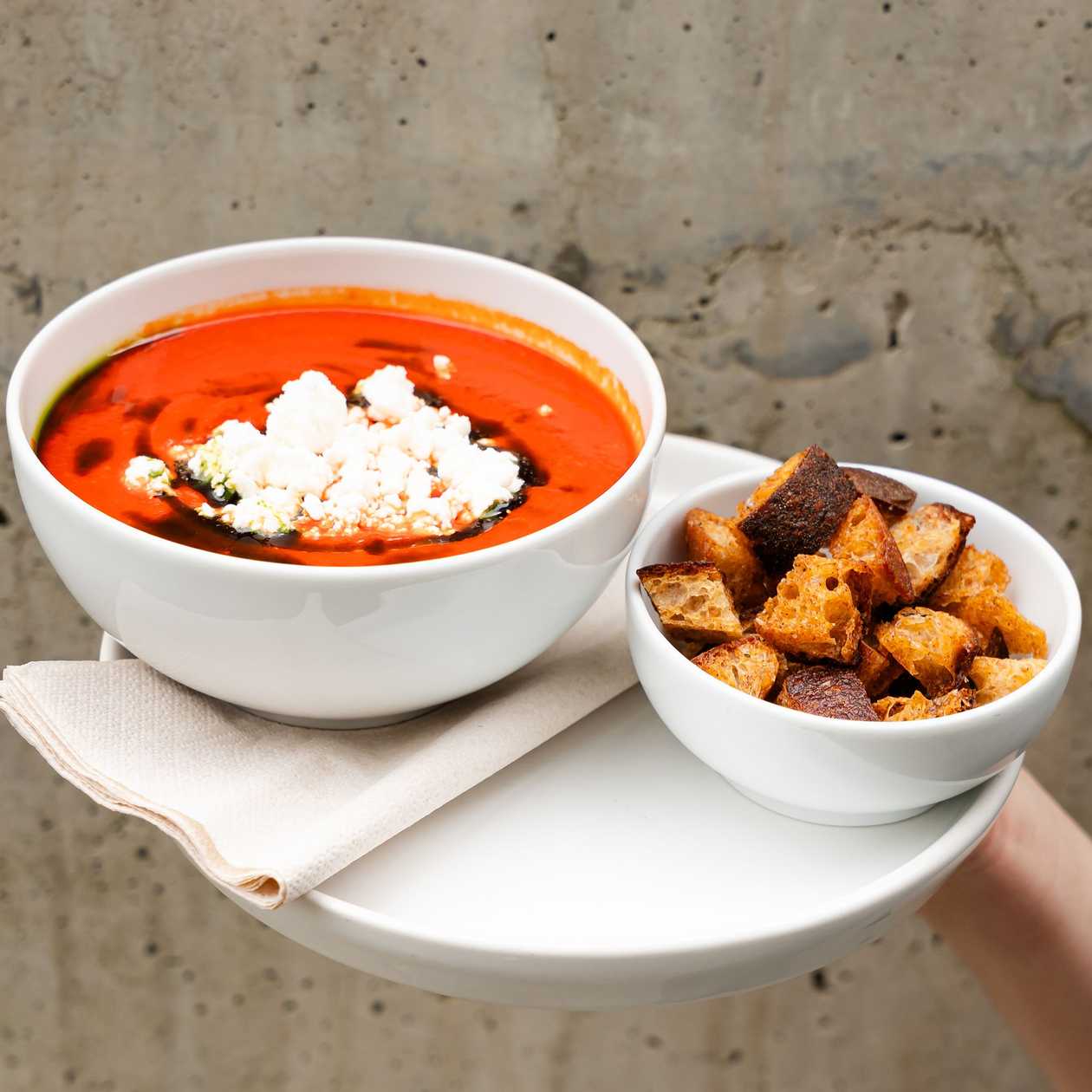 Roasted Peppers Soup