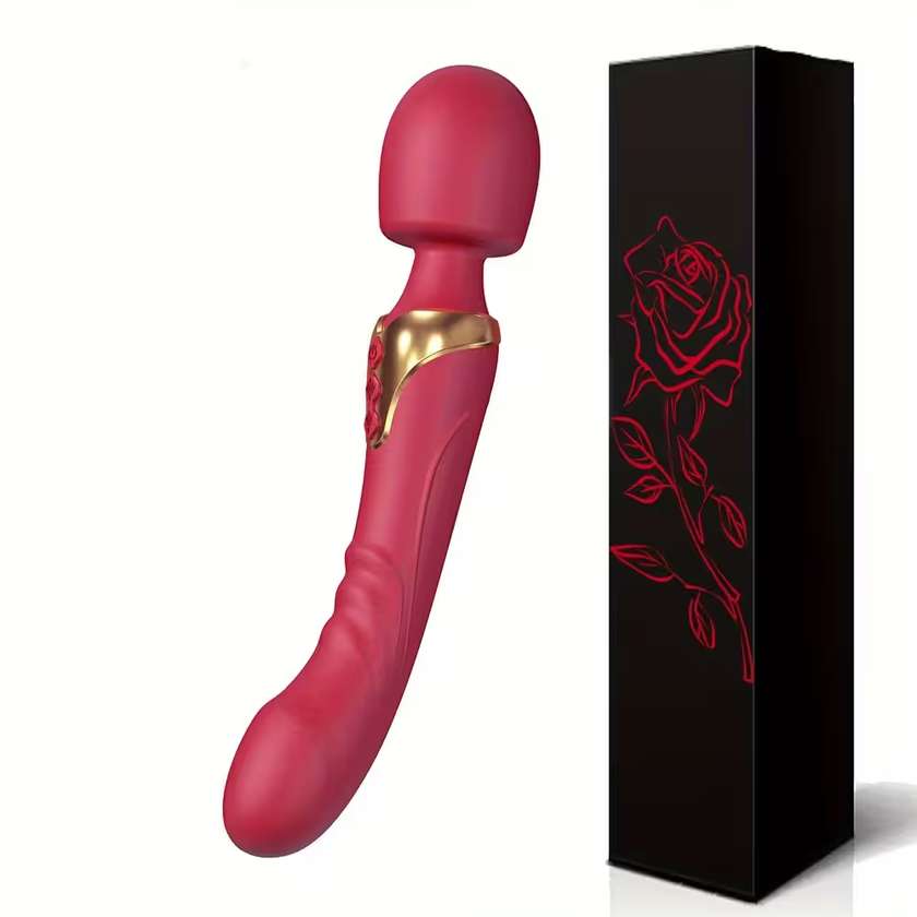 Vibrator Wand Rechargeable For Women Model Red D26