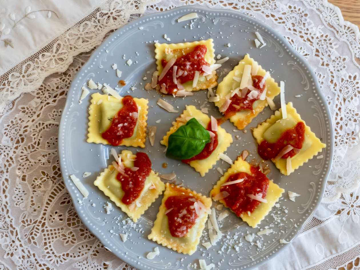 Ravioolid Ricotta ja spinat