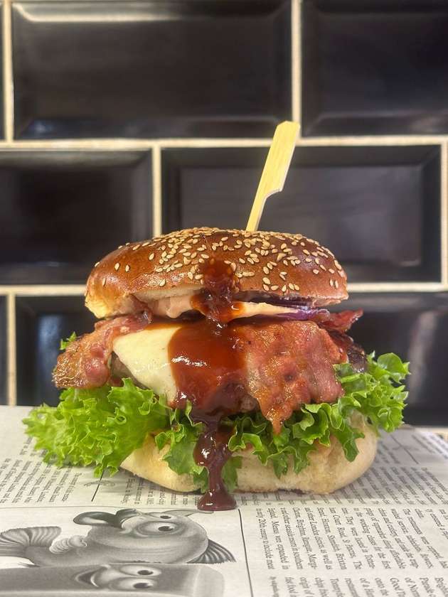 Gourman BBQ Burger MENU