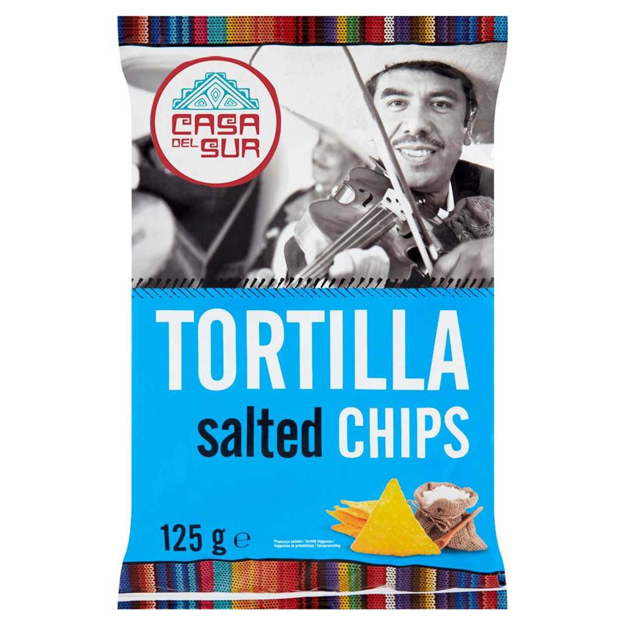 Nachos Sal Casa del Sur 125 gr