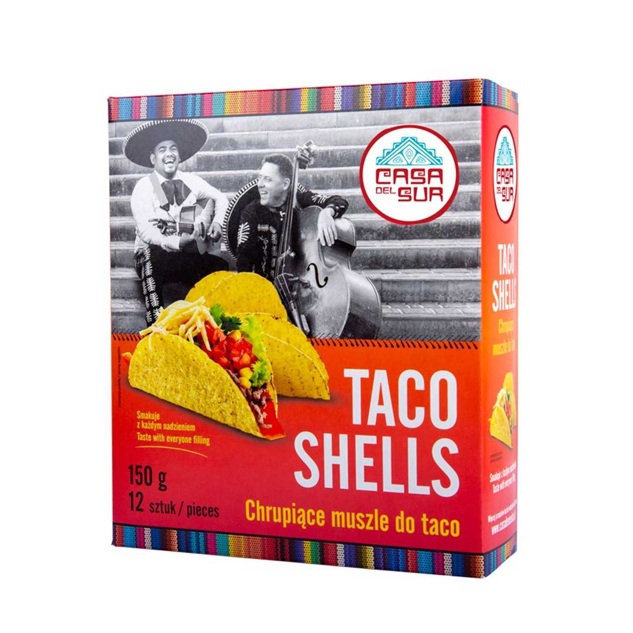 Taco Shells Casa del Sur 150 gr