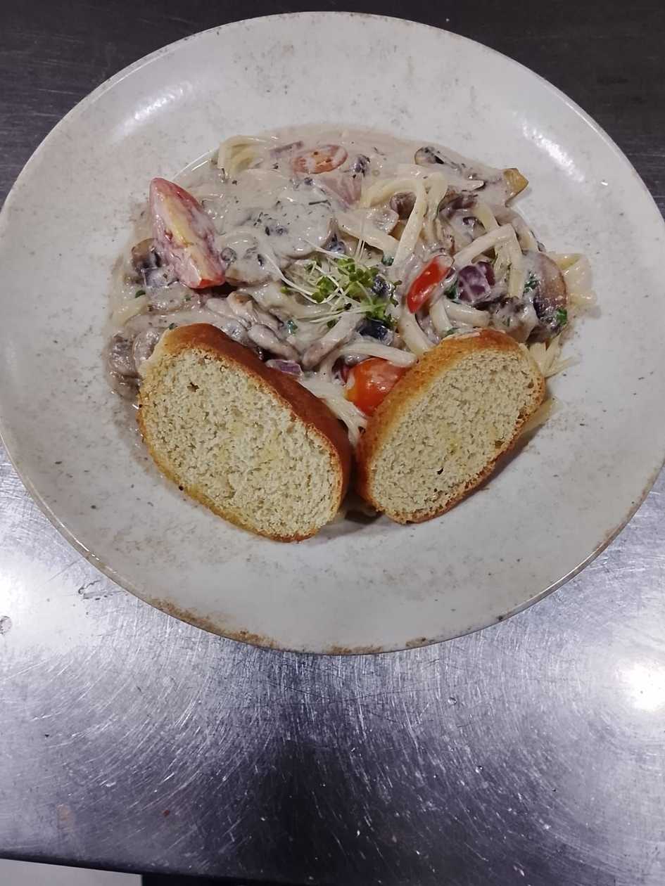 Mushroom Alfredo