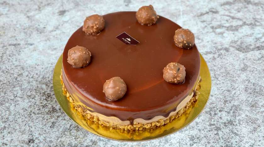 Chocolate Walnut Cake No. 2 (Serves 8-10)