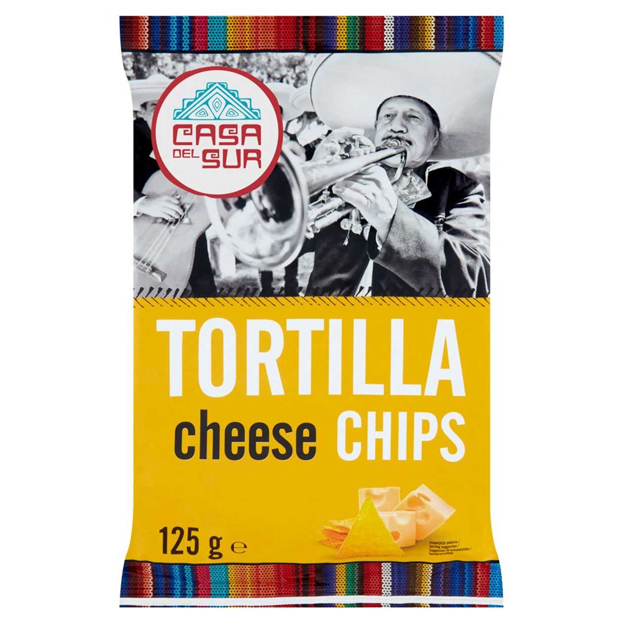 Nachos Queijo Casa Mexico 125 gr
