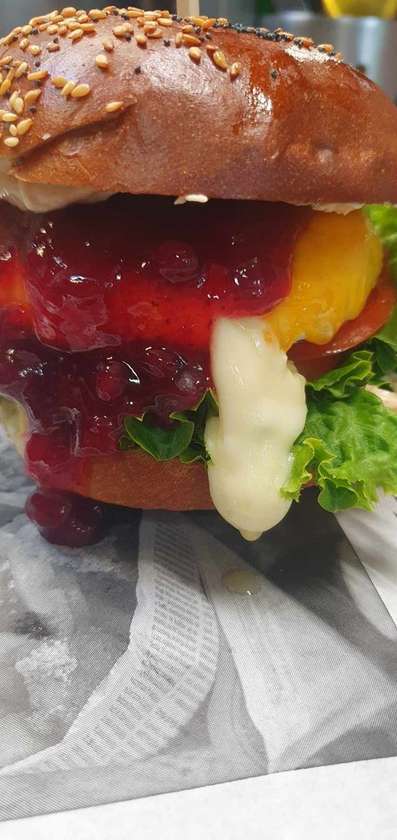 Hermelín Burger MENU