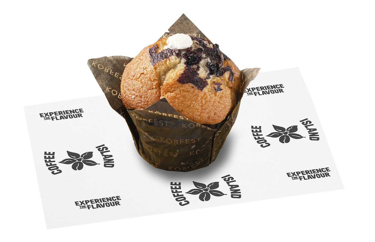 Muffin Blueberry & Cheese