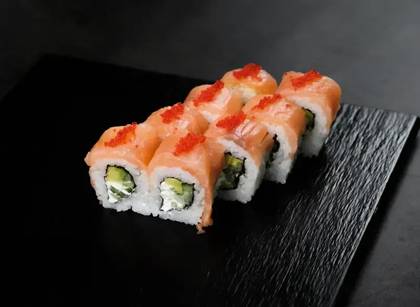 Philadelphia smoky salmon