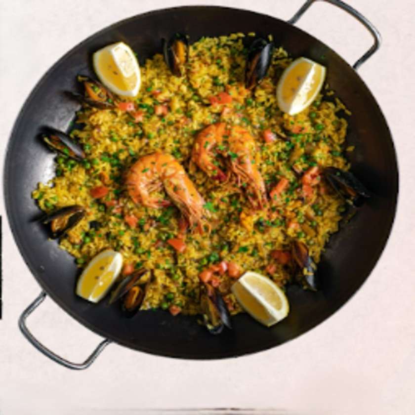Paella cu Fructe de Mare - 2 Pers