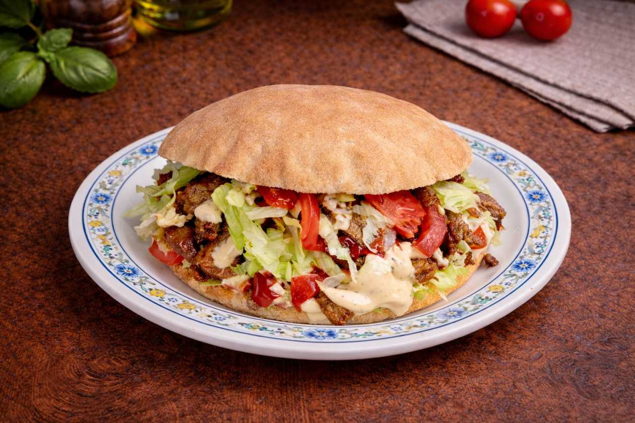 Kebabas pita