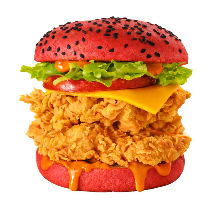 Double Crunch Burger