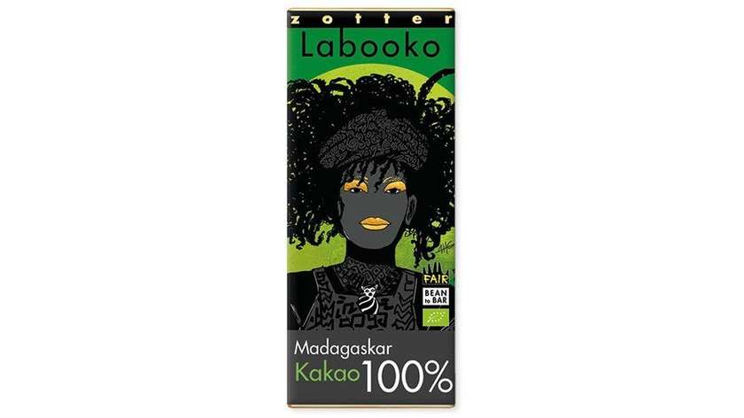 Suhkruvaba tume šokolaad 100% "Madagaskar" (vegan)