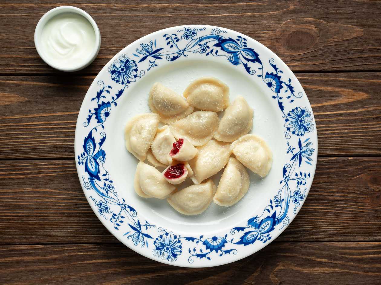 Мамині вареники з вишнями