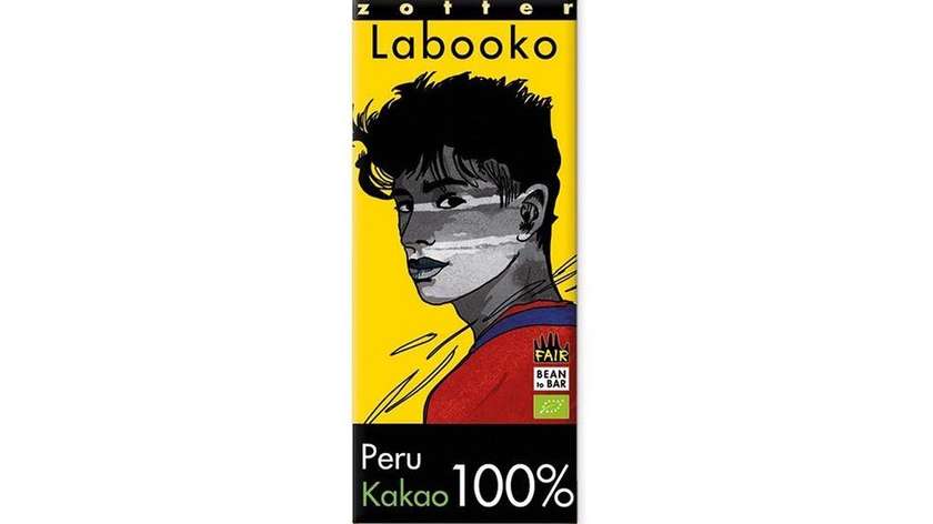 Suhkruvaba tume šokolaad 100% "Peru" (vegan)