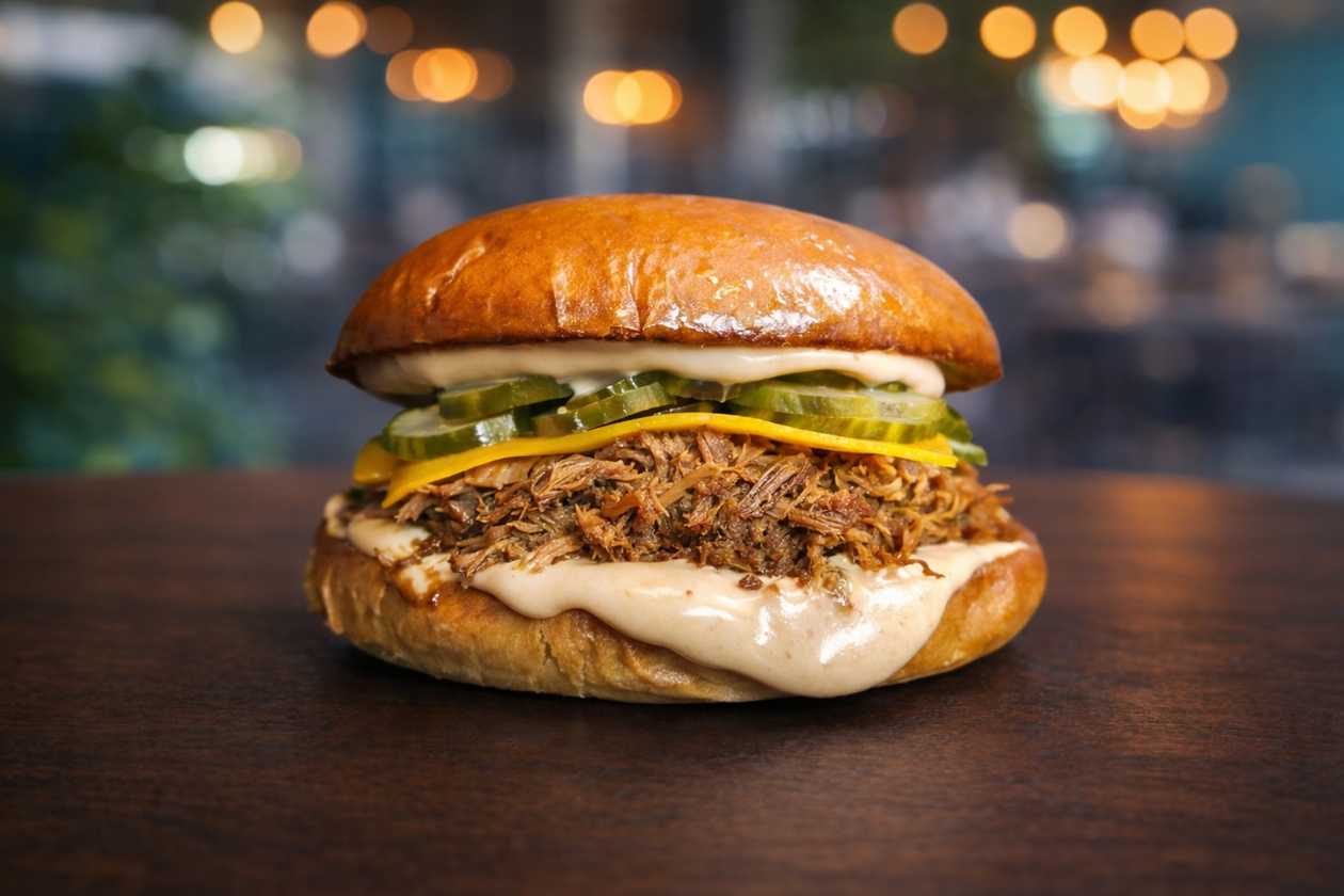 Pulled Pork Burger