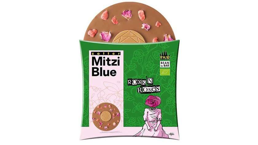 Piimašokolaad "Rock 'n' Roses"