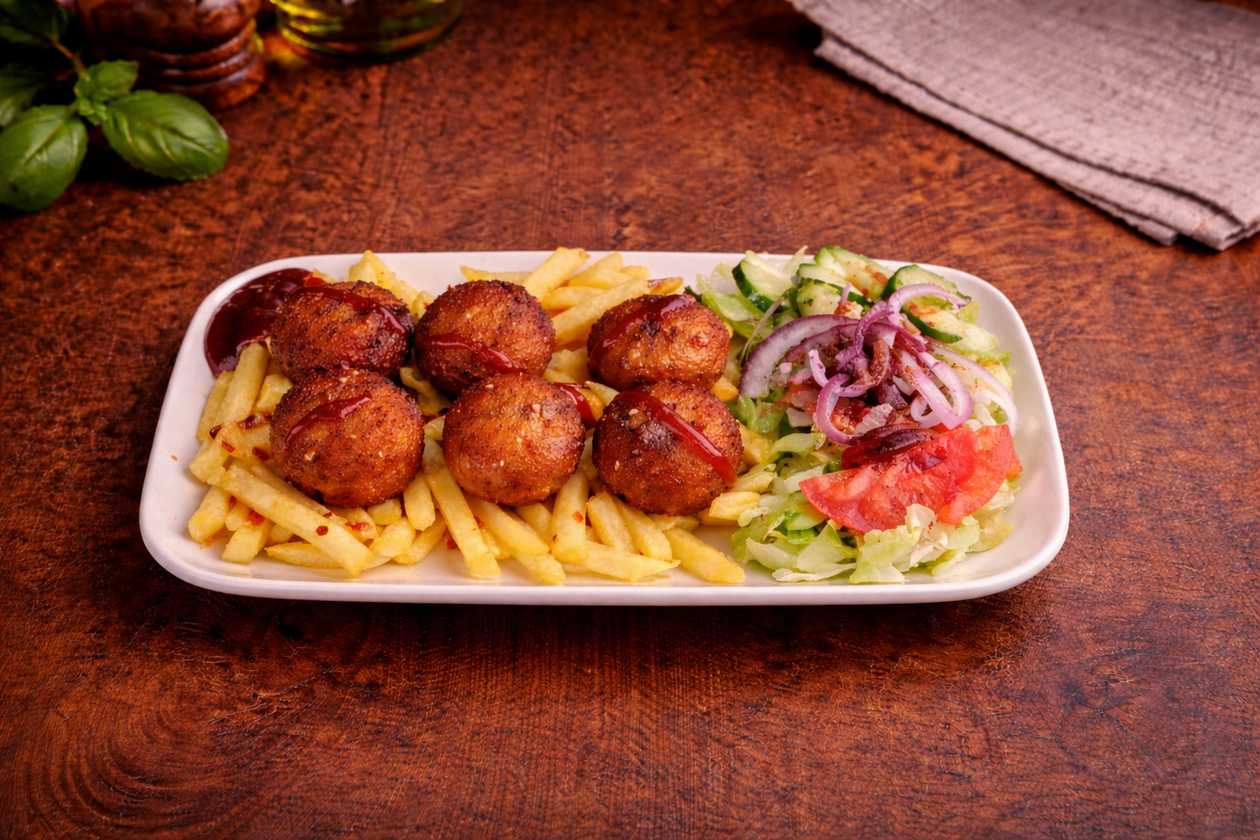 Vegetariškas lėkštėje (6vnt; falafel)