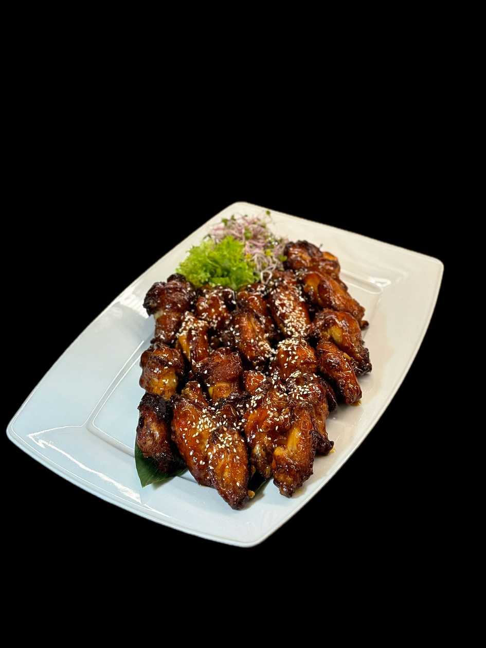 Skrzydełka w sosie słodko- ostrym 1 kg