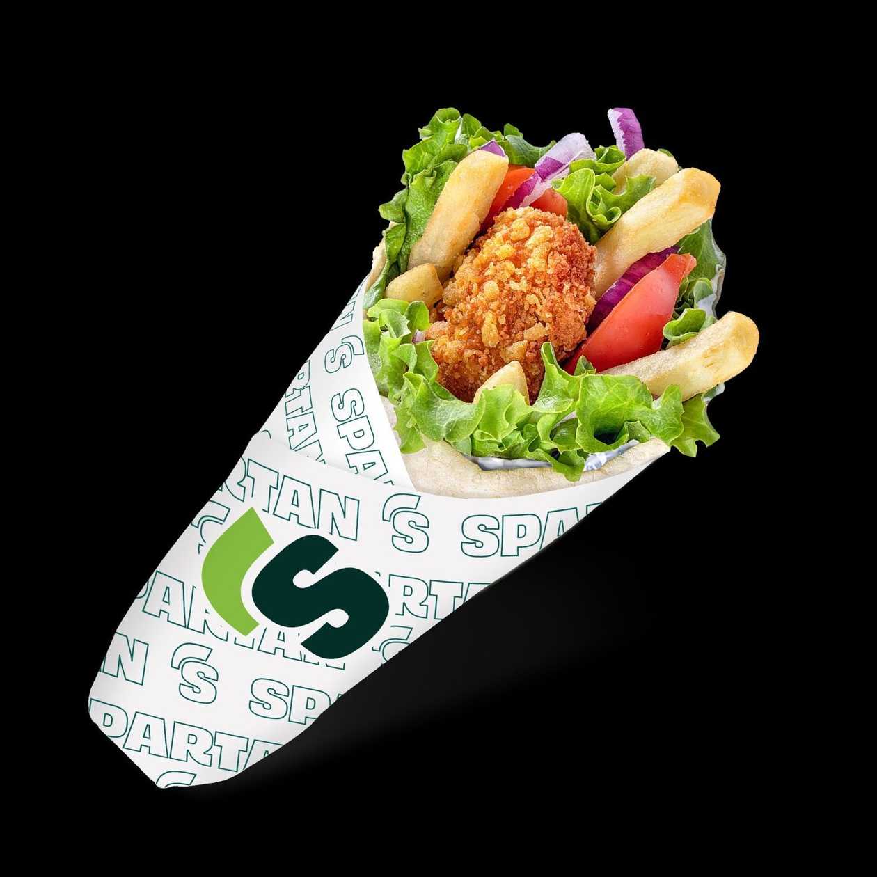 Pită Veggie (Sos Tzatziki)