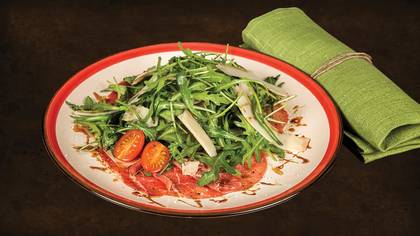 Beef carpaccio
