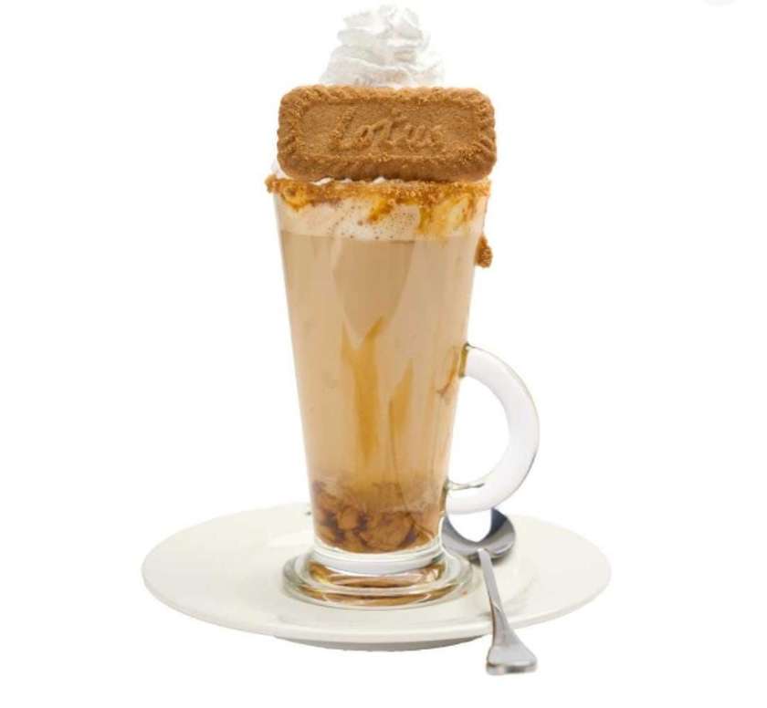 Biscoff latte