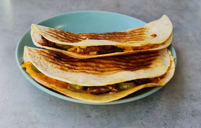 BBQ Tortilla with Beyond Steak