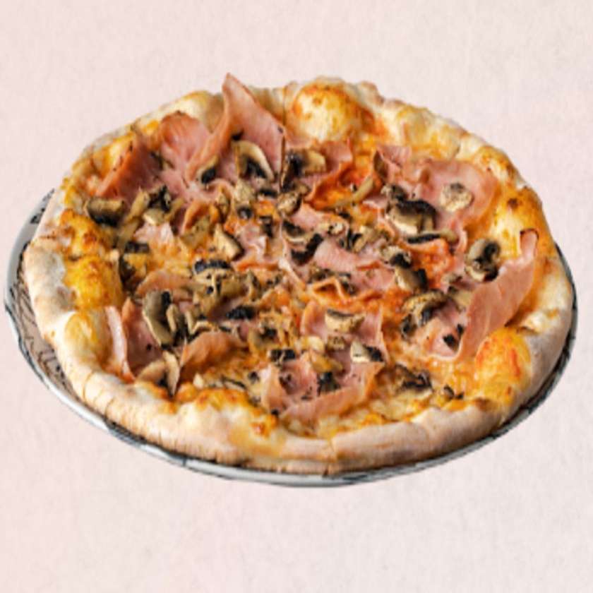 Pizza
Prosciuto e Funghi