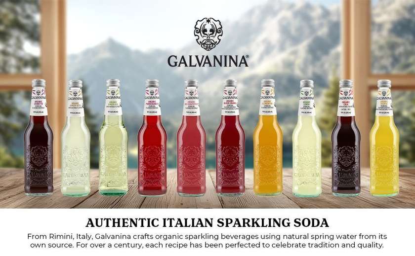 Galvanina punase apelsini karastusjook viljalihaga - 355ml