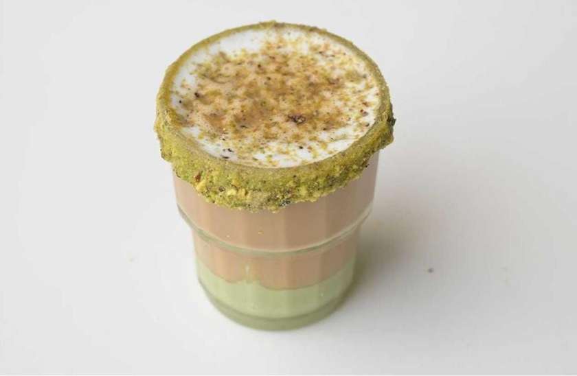 Pistachio latte