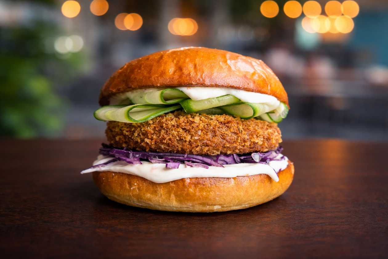 Asian Pulled Pork Burger