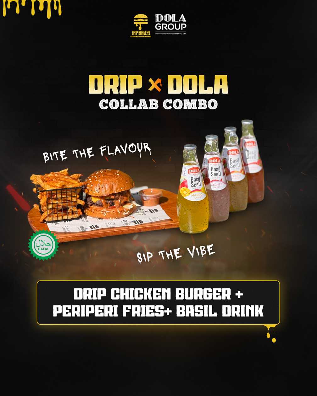 Drip chicken combo