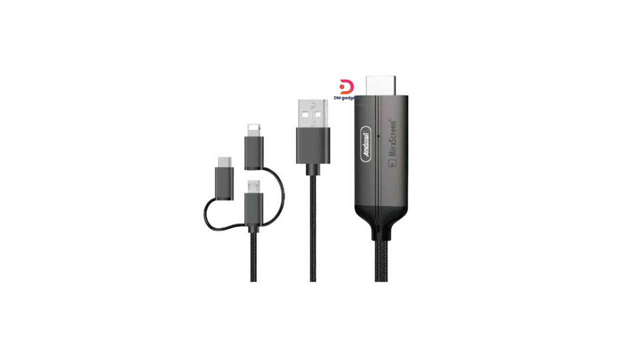 #565E1#Andowl®Q-HD352 USB Cable to HDTV 3in1 4K HDR