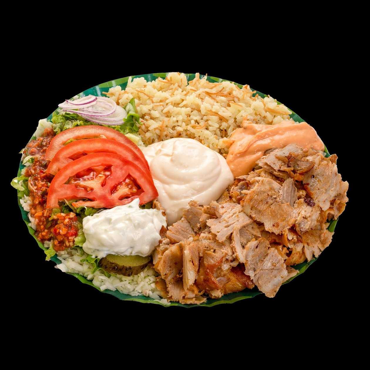 Gyros La Farfurie Hreanaki Vițel-Purcel-Berbecuț XXL