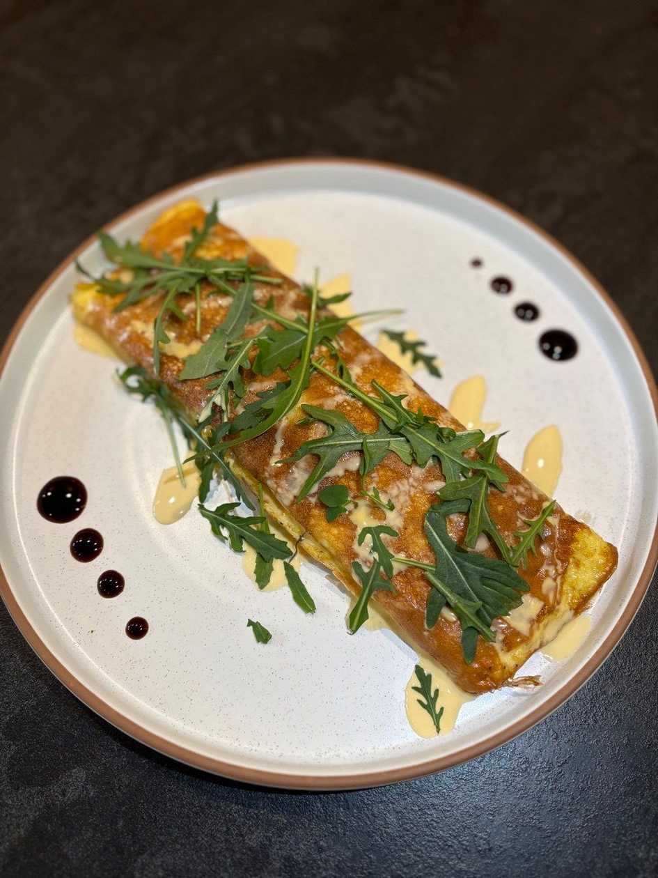 Омлет з куркою су-від