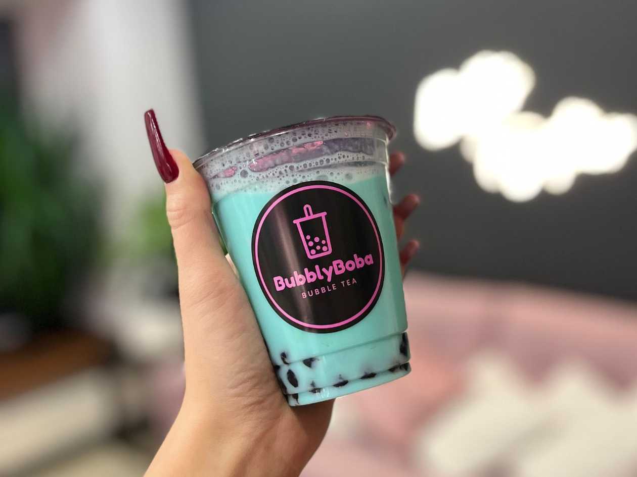 Blue Lagoon with Milk (Mini)