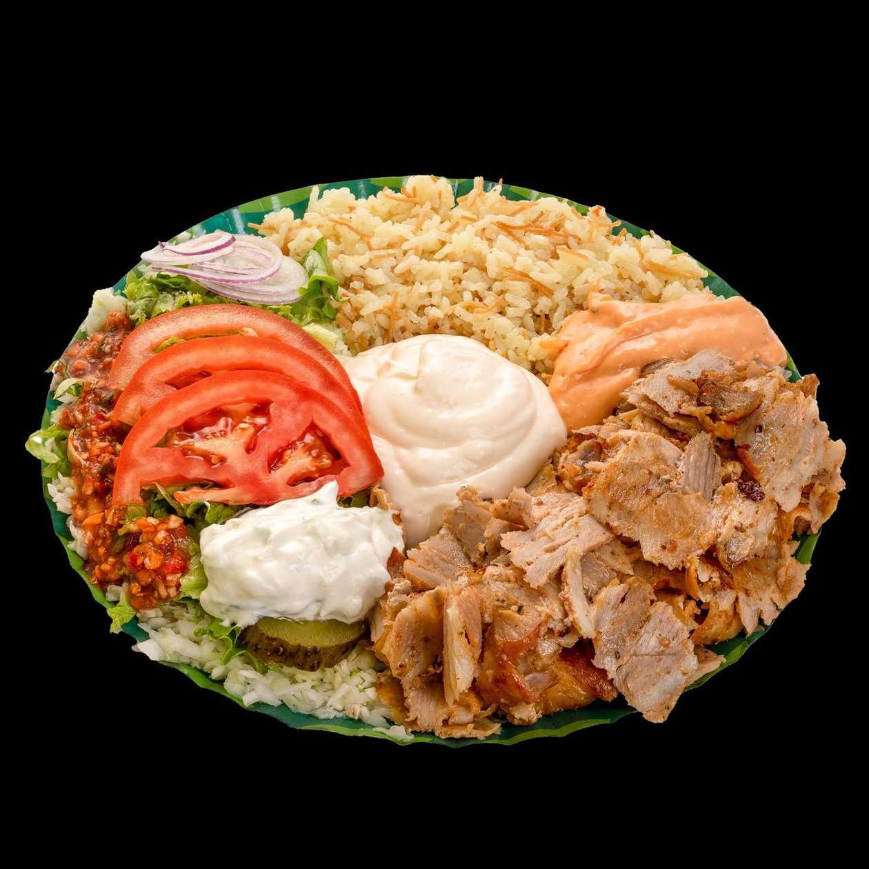 Gyros La Farfurie Hreanaki Puișor XXL