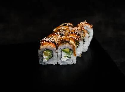 Green unagi kabayaki