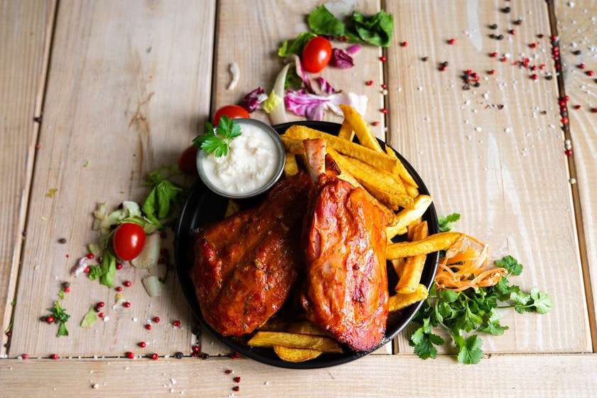 Pork ribs (wing-style cut)