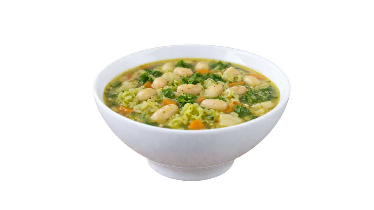 Feijão Branco c/ Couve-Coração