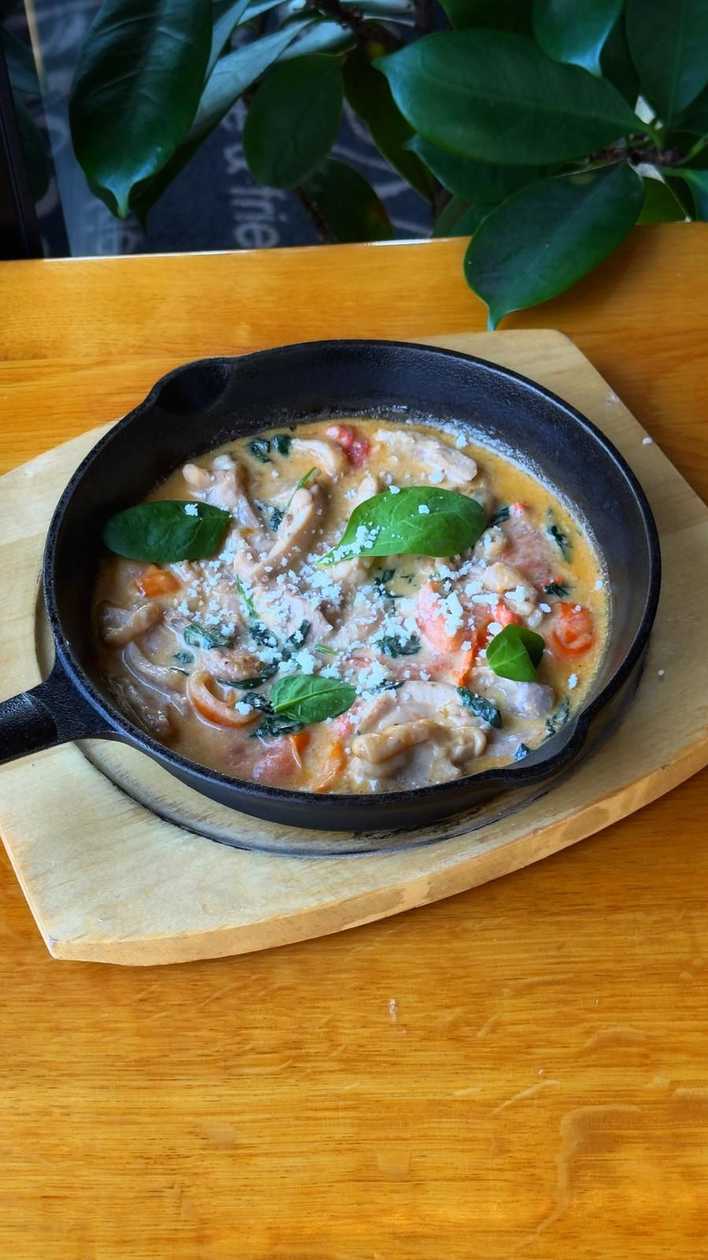 Chicken in Parmesan and Cherry Tomato Sauce