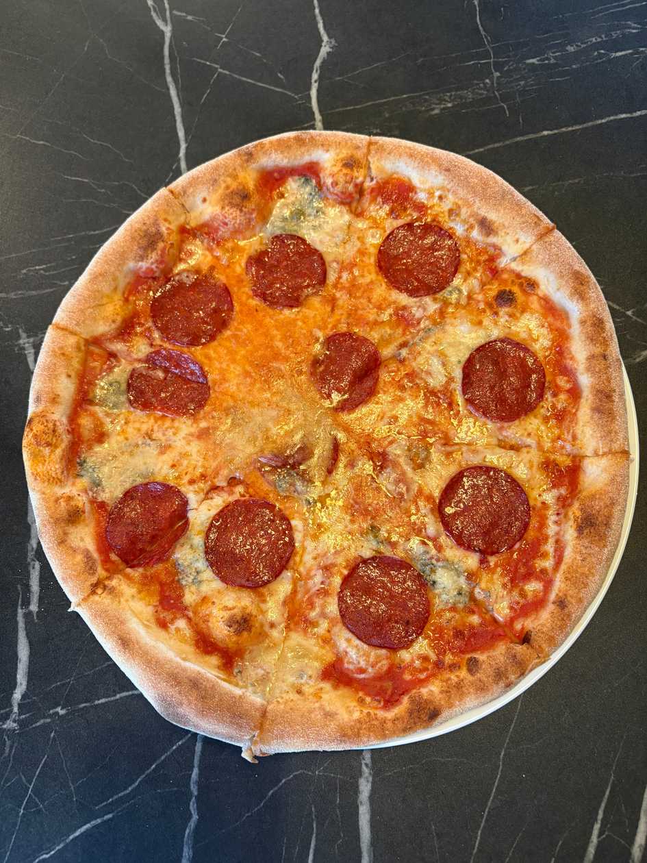 Spicy Four Cheese Pizza