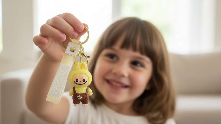 Keychain - Labubu (Yellow)