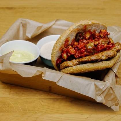 Cheeseburger z Leczo