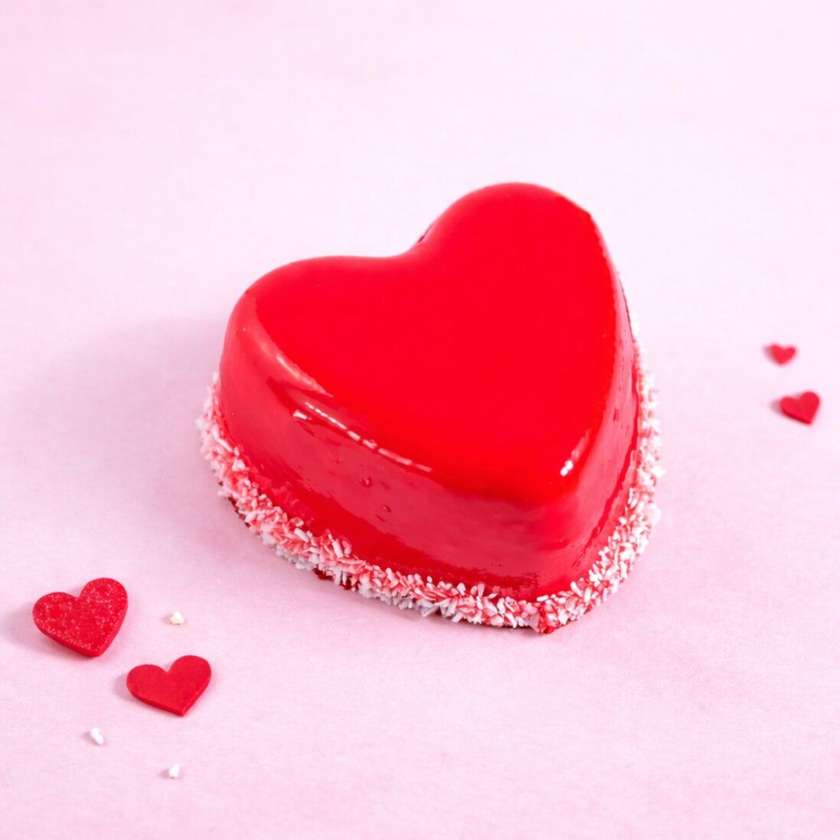 Mousse cu Zmeura, 80g