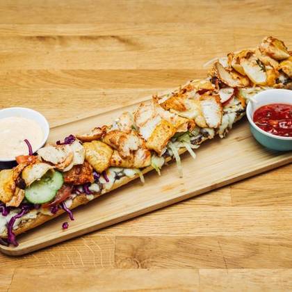 Zapiekanka z Kebabem