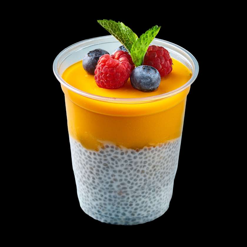 Chia puding s mangom