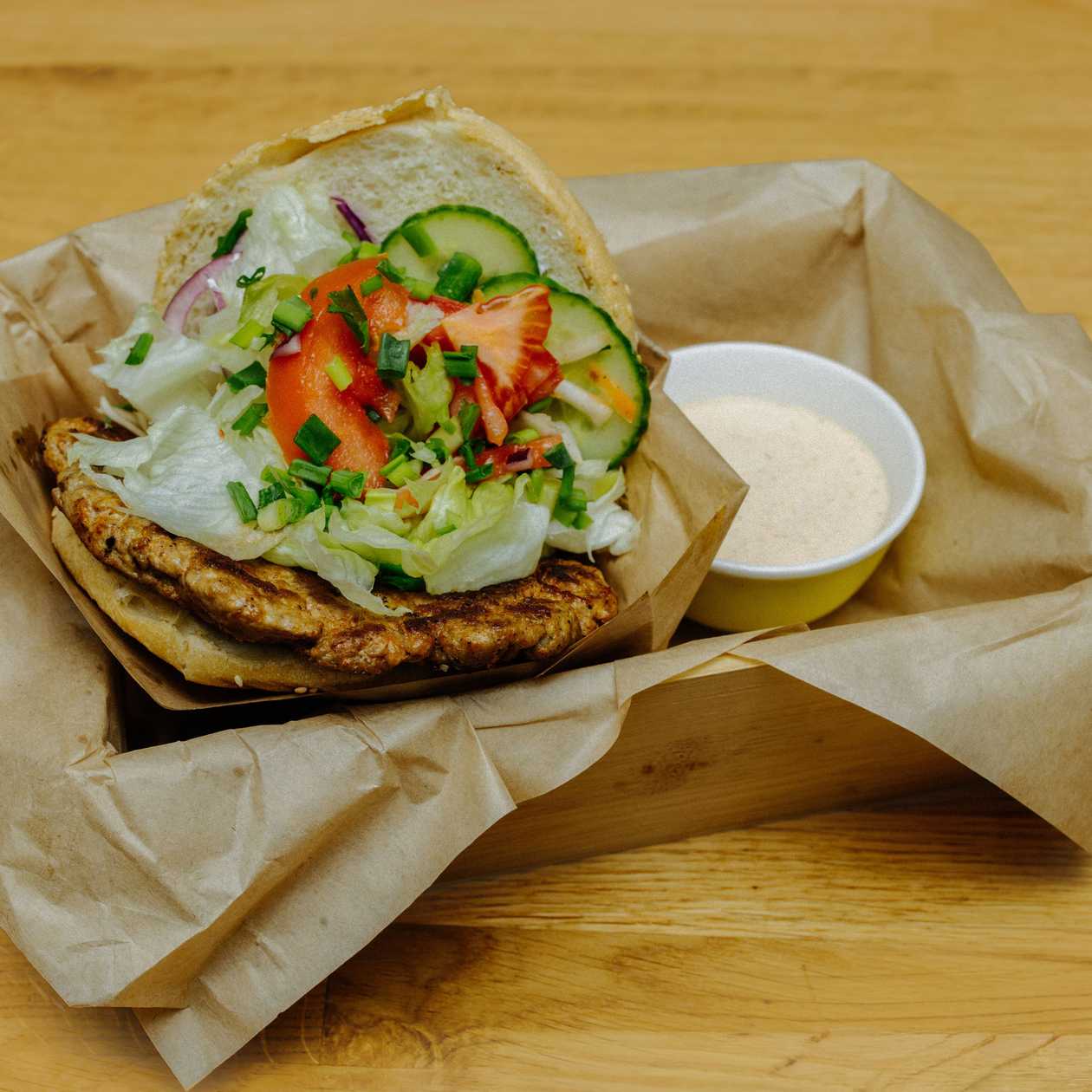 Hamburger z Warzywami